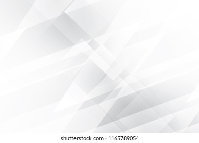 Abstract geometric white and gray color background. Vector, illustration.