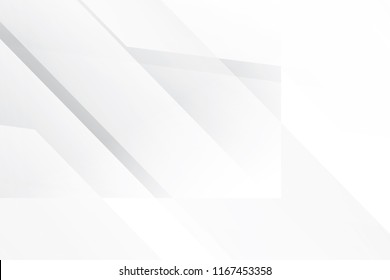 Abstract geometric white and gray color background. Vector, illustration.