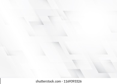 Abstract geometric white and gray color background. Vector, illustration.