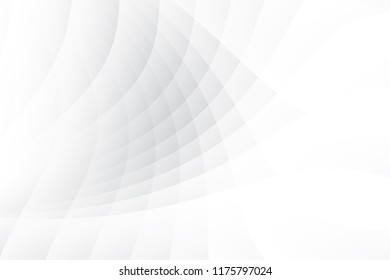 Abstract geometric white and gray color background. Vector, illustration.