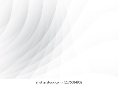 Abstract geometric white and gray color background. Vector, illustration.