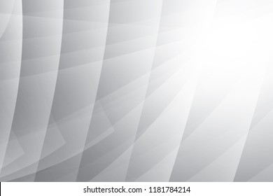 Abstract geometric white and gray color background. Vector, illustration.