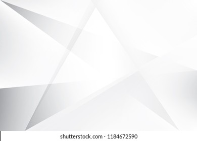 Abstract geometric white and gray color background. Vector, illustration.