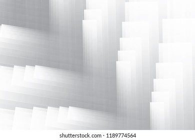 Abstract geometric white and gray color background. Vector, illustration.