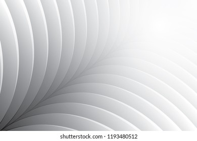 Abstract geometric white and gray color background. Vector, illustration.