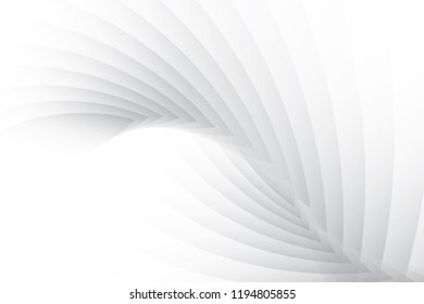 Abstract geometric white and gray color background. Vector, illustration.