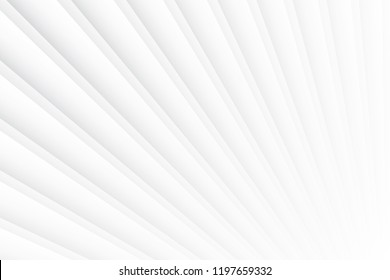 Abstract geometric white and gray color background. Vector, illustration.