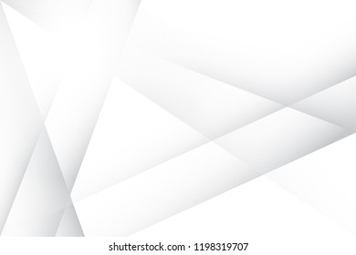 Abstract geometric white and gray color background. Vector, illustration.