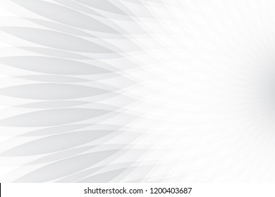 Abstract geometric white and gray color background. Vector, illustration.