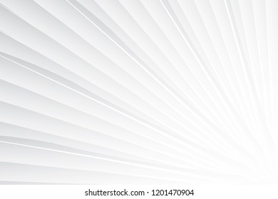 Abstract geometric white and gray color background. Vector, illustration.