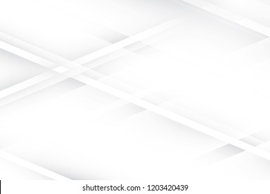 Abstract geometric white and gray color background. Vector, illustration.