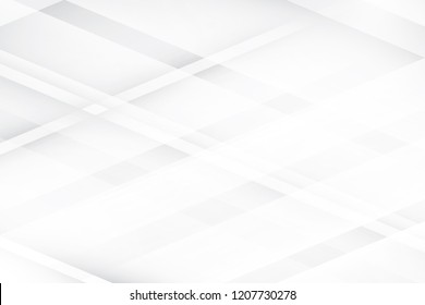 Abstract geometric white and gray color background. Vector, illustration.