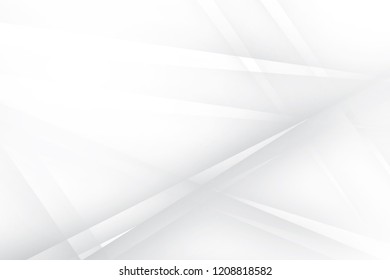 Abstract geometric white and gray color background. Vector, illustration.