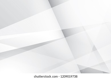 Abstract geometric white and gray color background. Vector, illustration.