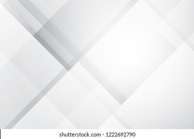 Abstract geometric white and gray color background. Vector, illustration.