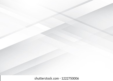 Abstract geometric white and gray color background. Vector, illustration.