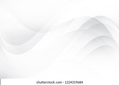 Abstract geometric white and gray color background. Vector, illustration.