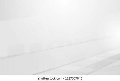 Abstract geometric white and gray color lines background