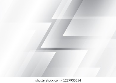 Abstract geometric white and gray color background. Vector, illustration.