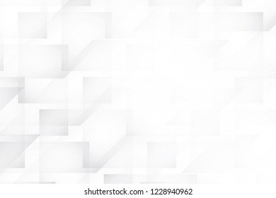 Abstract geometric white and gray color background. Vector, illustration.