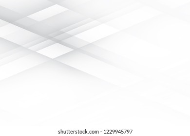 Abstract geometric white and gray color background. Vector, illustration.