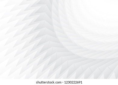 Abstract geometric white and gray color background. Vector, illustration.
