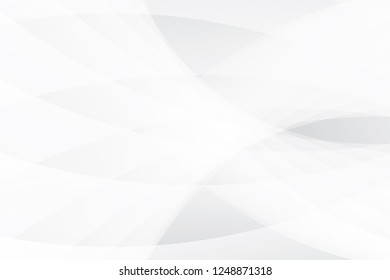 Abstract geometric white and gray color background. Vector, illustration.