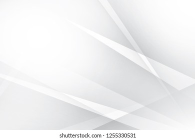 Abstract geometric white and gray color background. Vector, illustration.