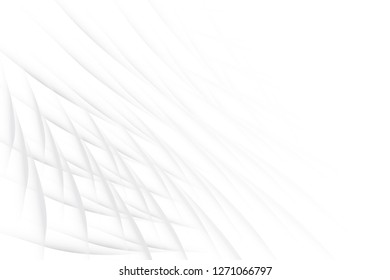 Abstract geometric white and gray color background. Vector, illustration.