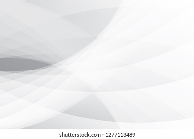 Abstract geometric white and gray color background. Vector, illustration.