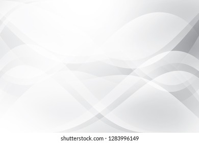 Abstract geometric white and gray color background. Vector, illustration.