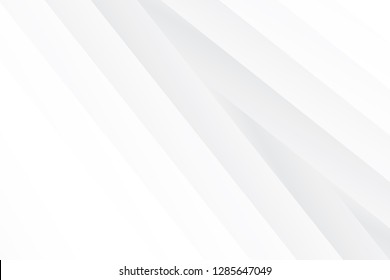 Abstract geometric white and gray color background. Vector, illustration.
