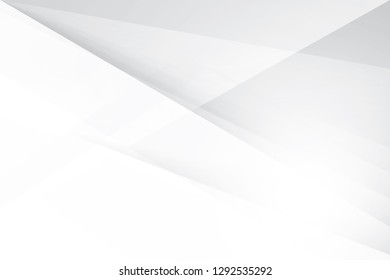 Abstract geometric white and gray color background. Vector, illustration.