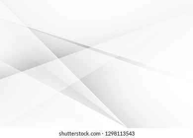 Abstract geometric white and gray color background. Vector, illustration.