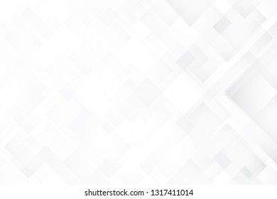 Abstract geometric white and gray color background. Vector, illustration.