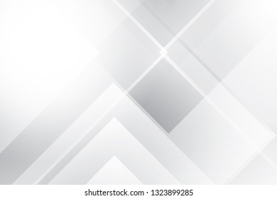 Abstract geometric white and gray color background. Vector, illustration.