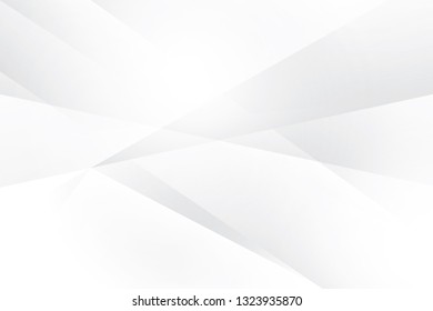 Abstract geometric white and gray color background. Vector, illustration.