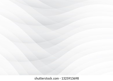 Abstract geometric white and gray color background. Vector, illustration.