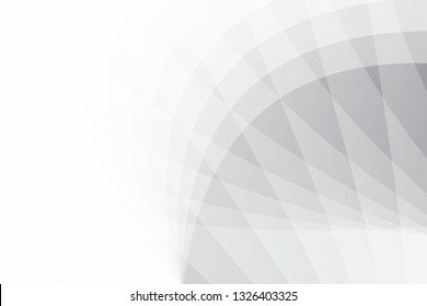 Abstract geometric white and gray color background. Vector, illustration.