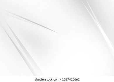 Abstract geometric white and gray color background. Vector, illustration.