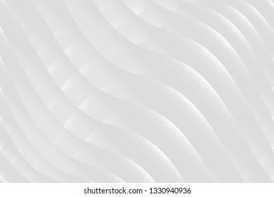 Abstract geometric white and gray color background. Vector, illustration.
