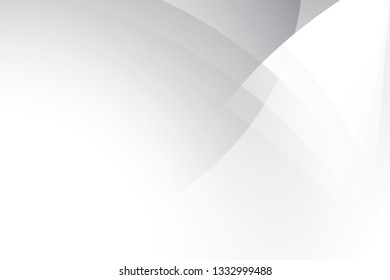 Abstract geometric white and gray color background. Vector, illustration.