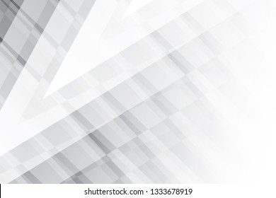 Abstract geometric white and gray color background. Vector, illustration.