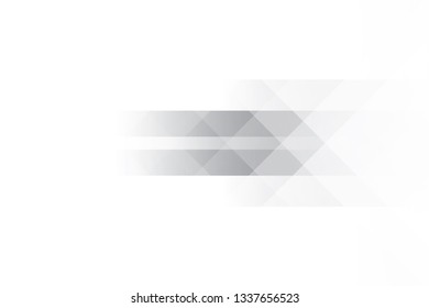 Abstract geometric white and gray color background. Vector, illustration.