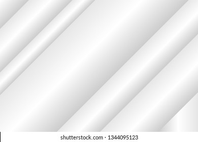 Abstract geometric white and gray color background, vector illustration.