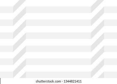 Abstract geometric white and gray color background, vector illustration.