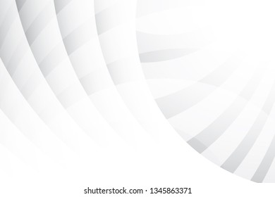 Abstract geometric white and gray color background. Vector, illustration.