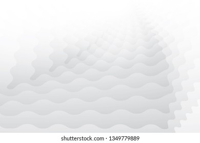 Abstract geometric white and gray color background. Vector, illustration.