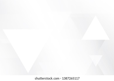 Abstract geometric white and gray color background. Vector, illustration.