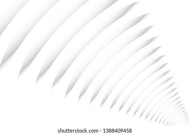 Abstract geometric white and gray color background. Vector, illustration.